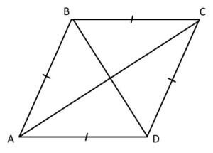 mensuration formulas rhombus