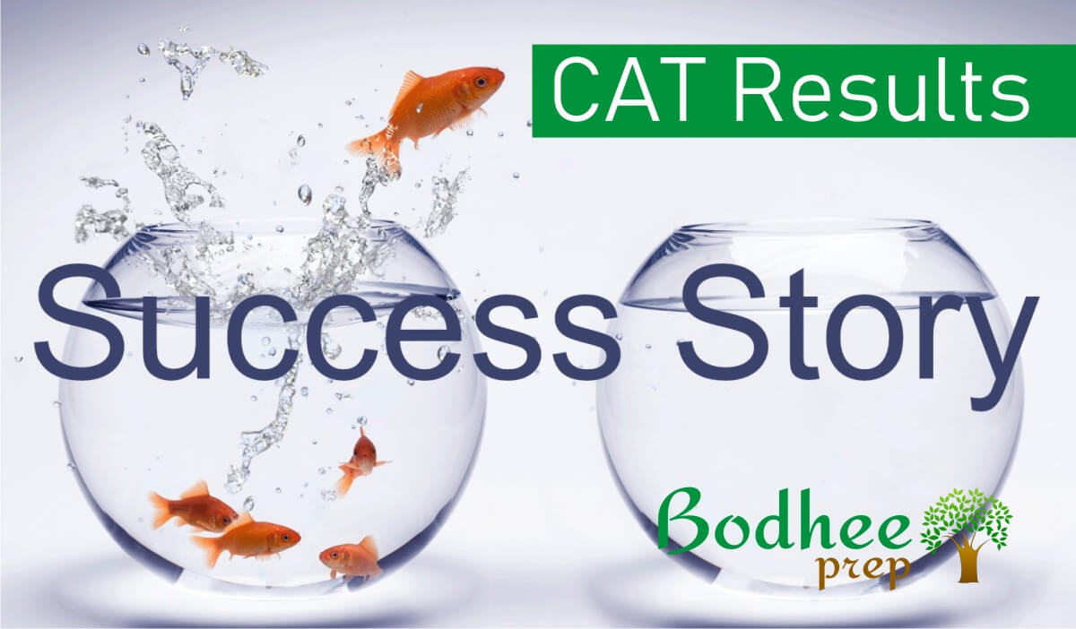 CAT success stories of our 2021 and 2020 batch Bodhee PrepCAT Online
